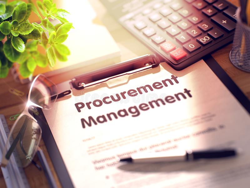 ASCM 554: Strategic Procurement Management